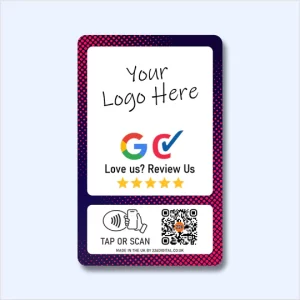 Google & Checkatrade Review Card - Tap and Scan