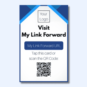 Visit My Link Forward Tap & Scan Card