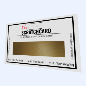 Custom Scratch Card